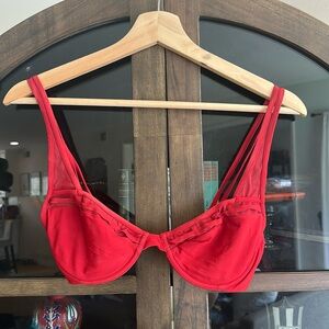 La Perla Red Bathing Suit Top